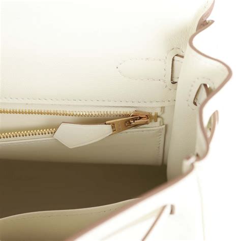 Hermes Kelly Retourne 25 Mushroom Swift Gold 